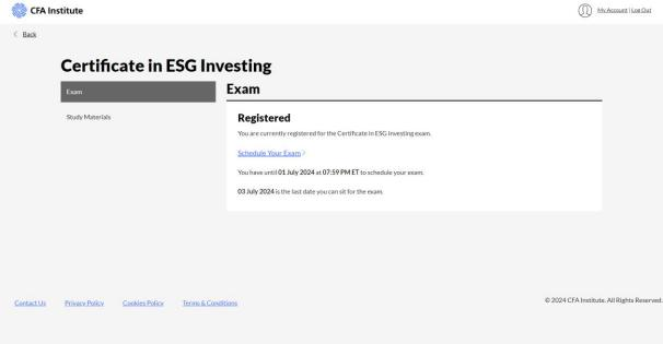 ESG考試預(yù)約